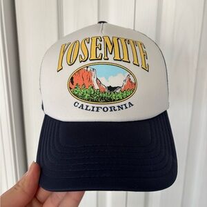 Yosemite California Graphic Trucker Hat